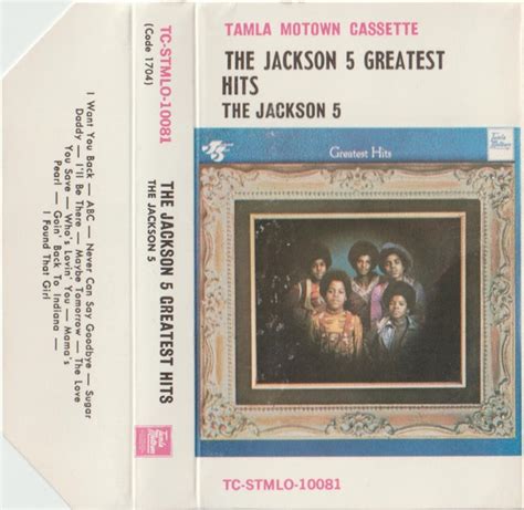 The Jackson 5 – Greatest Hits (1972, Cassette) - Discogs