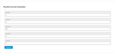 Parallel Current Calculator - Calculator Academy