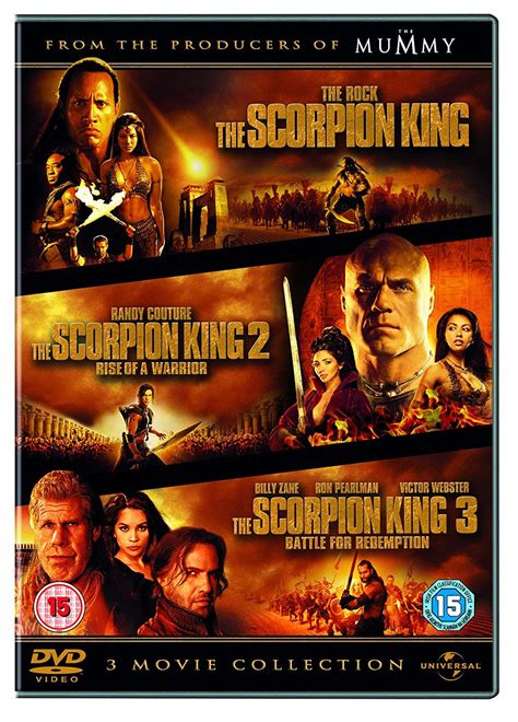 Amazon.com: The Scorpion King 1-3 Triple Pack [DVD] : Movies & TV