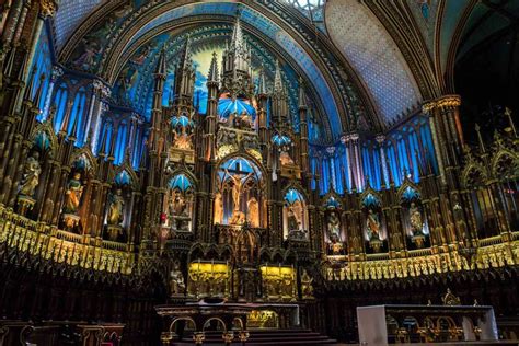 Basilica of Notre Dame, Montreal, Canada - Travel Past 50