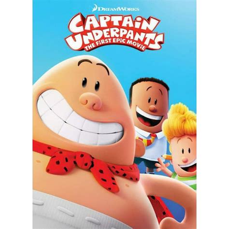 Captain Underpants: The First Epic Movie (DVD) - Walmart.com - Walmart.com