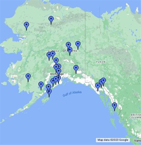 State of Alaska - Google My Maps