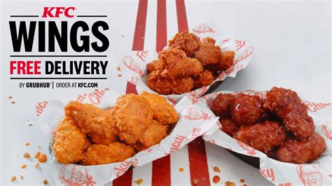 Kentucky Fried Wings: KFC adds to its menu, with free delivery