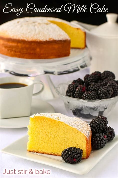 Condensed Milk Cake. ONLY 6 INGREDIENTS! - Rock Recipes