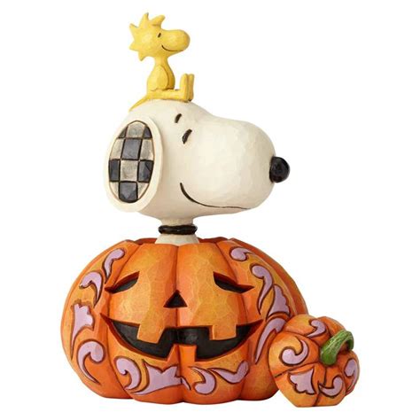 Snoopy Woodstock in pumpkin