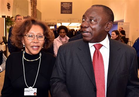 President Cyril Ramaphosa Wife - Mientras