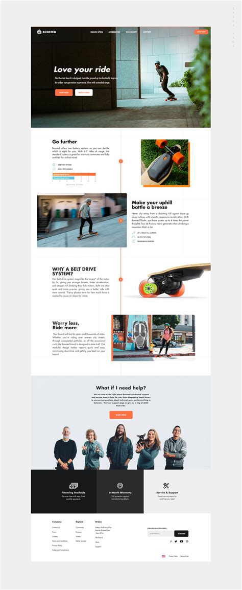 Boosted Board Concept on Behance