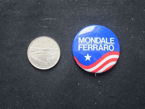 1984 Walter Mondale Election Button – Bill’s Political Shoppe