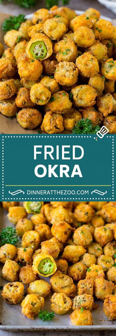 Fried Okra Recipe - Dinner at the Zoo