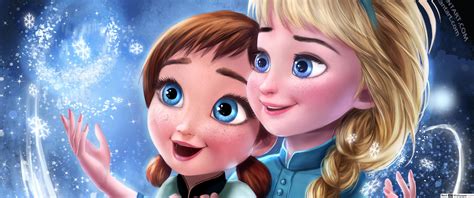 Elsa And Anna Baby HD Wallpapers - Wallpaper Cave