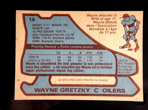 WAYNE GRETZKY 1979 O-PEE-CHEE ROOKIE CARD #18 SGC 8.5 NM-MT+ OPC HOCKEY ...