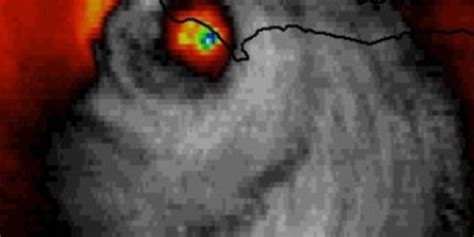 Hurricane Matthew: Radar captures sinister skull, sneering dinosaur