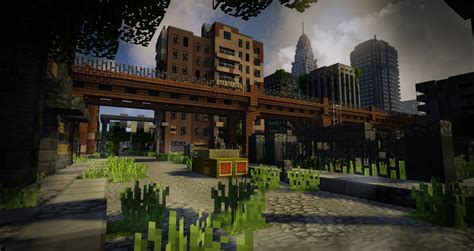 Minecraft 1.7.10 large zombie city map - outdoorgre