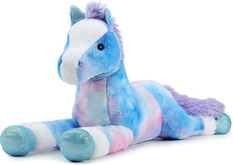 Amazon.com: MaoGoLan Giant Horse Plush Stuffed Animal, 35.5 inch ...