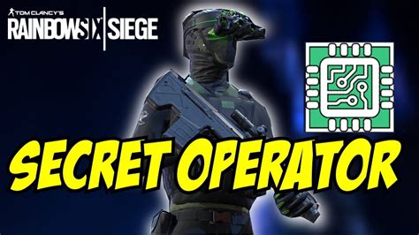 Rainbow Six Siege LEAKED OPERATOR! R6 New Operators - YouTube