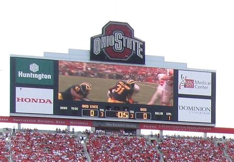 Ohio State Scoreboard | Replay of game with Michigan. | Flickr