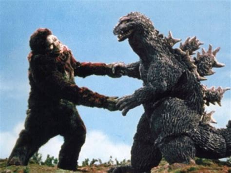 Do you think King Kong smiles? King Kong vs. Godzilla (1962): Kong Hits ...