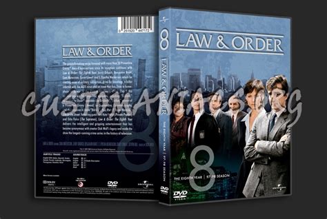 Law & Order Season 8 dvd cover - DVD Covers & Labels by Customaniacs ...