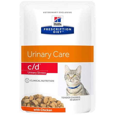 Petstock | Hill's Prescription Diet C/D Urinary Stress Pouches Wet Cat ...