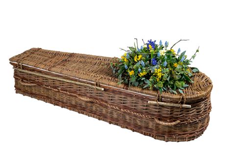 Natural Willow Coffin - Buy From Weaver - Hand Woven Caskets For Sale