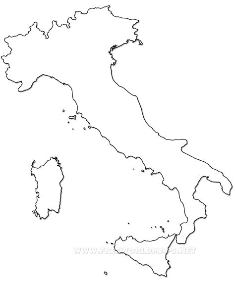 Italiy S Political Map