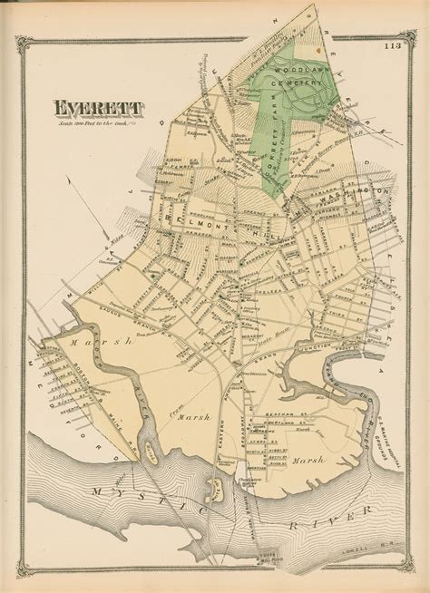 Old Maps of Middlesex County, MA