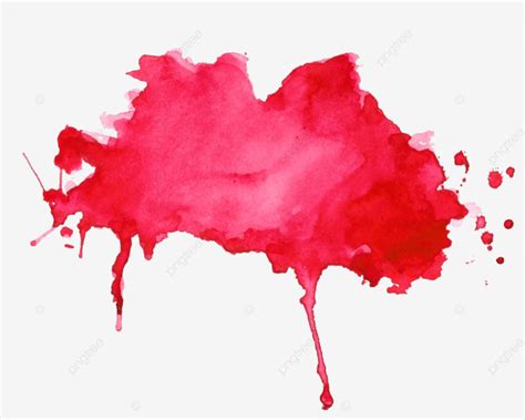 Abstract Red Watercolor Splash Texture Background Design, Splatter, Shape, Tone PNG and Vector ...