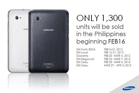 Samsung to Sell Only 1,300 Units of Graphite Galaxy Tab 7.0 Plus