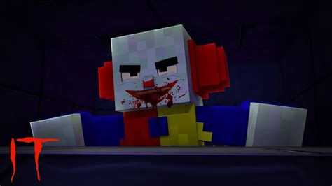 MINECRAFT IT THE CLOWN - THE KIDS ENTER THE SEWERS! - YouTube