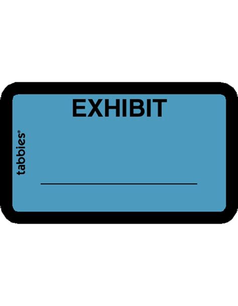 Exhibit Labels | exhibitindexes.com