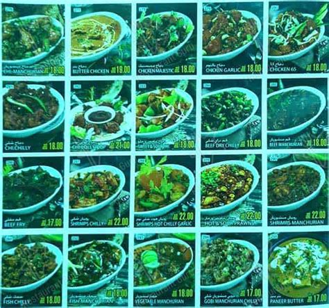 Menu at Jabal Al Noor Cafeteria Satwa, Dubai, Near Al Maya Supermarket ...