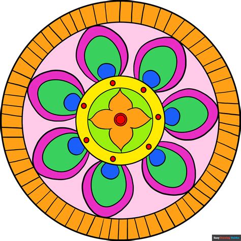 How to Draw a Beginner Mandala – Really Easy Drawing Tutorial