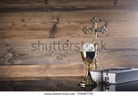 Catholic Symbols Background Stock Photo 758487781 | Shutterstock
