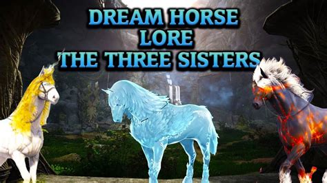 (Black Desert Online) Dream Horse Lore, The Story of Three Sisters ...