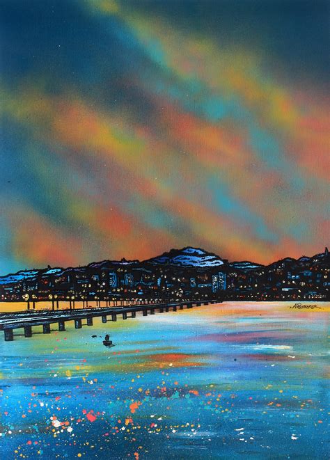 River Tay Archives - Original Contemporary Scottish Landscape Oil Paintings, Fine Art Prints and ...