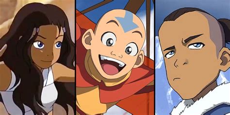 Avatar The Last Airbender Characters Grown Up With Kids