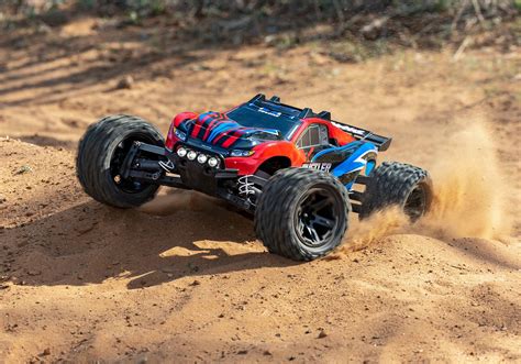 Rustler 4x4 Brushed RTR With LED Lights, Battery and Charger Traxxas ...