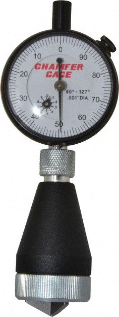 Internal Chamfer Gage, 0-1", 90 to 127° Included Angle - 20-665-6 - Penn Tool Co., Inc