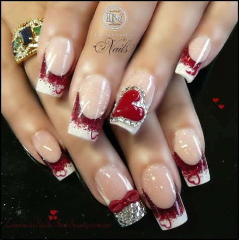 21 Heart Nail Designs For Valentine's Day - Top Dreamer