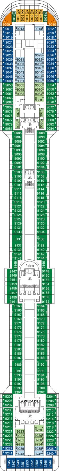 MSC Splendida Deck Plans: Ship Layout, Staterooms & Map - Cruise Critic