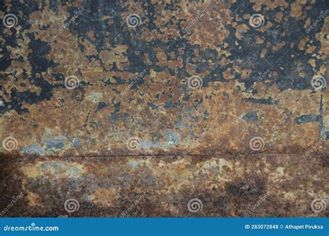 Pattern Details of Rusty Steel Plate Texture Stock Photo - Image of ...