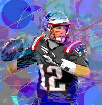 "TOM BRADY SUPERBOWL" by David Lloyd Glover | Phoenix bird art, Tom ...