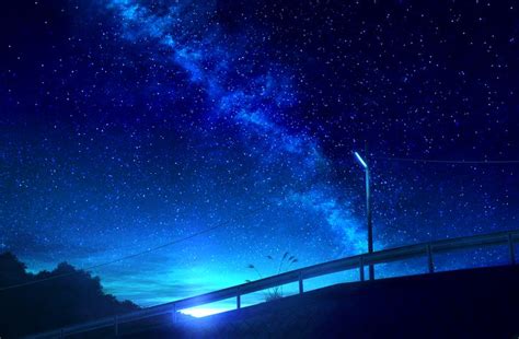 Anime Wallpaper Night Sky Galaxy Anime Sky Wallpapers Album On Imgur ...