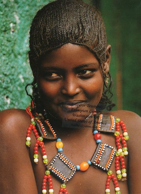 Afar Ethiopia Hair - Africa | Young Afar girl with braided hair ...