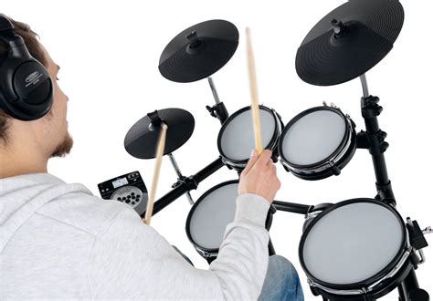 XDrum DD-530 Mesh Heads Electronic Drum Set with Stool and Headphones