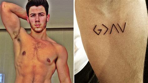 Nick Jonas Gets New God Tattoo -- See the Pic!