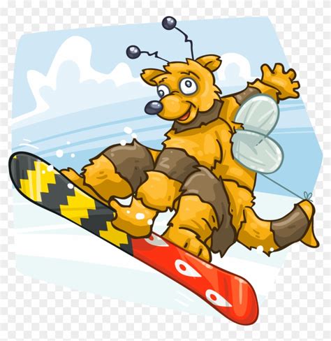 Snowboarding - Cartoon - Free Transparent PNG Clipart Images Download