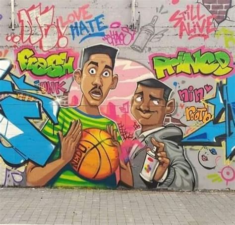 The fresh prince of bel air graffiti font - missionjes