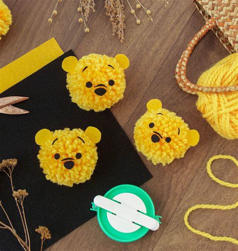 Disney.com | The official home for all things Disney | Pom poms crafts, Crafts, Diy winnie the pooh