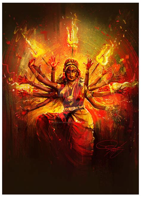 Durga by srikanthm001 on DeviantArt